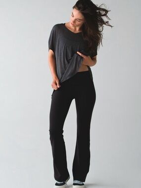 Lululemon Vintage Groove Pants Tall Wide Leg